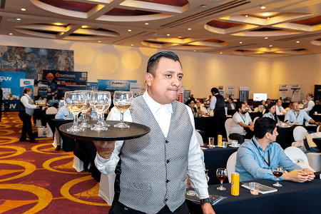 Registro de asistentes en Expogas