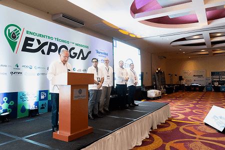 Registro de asistentes en Expogas